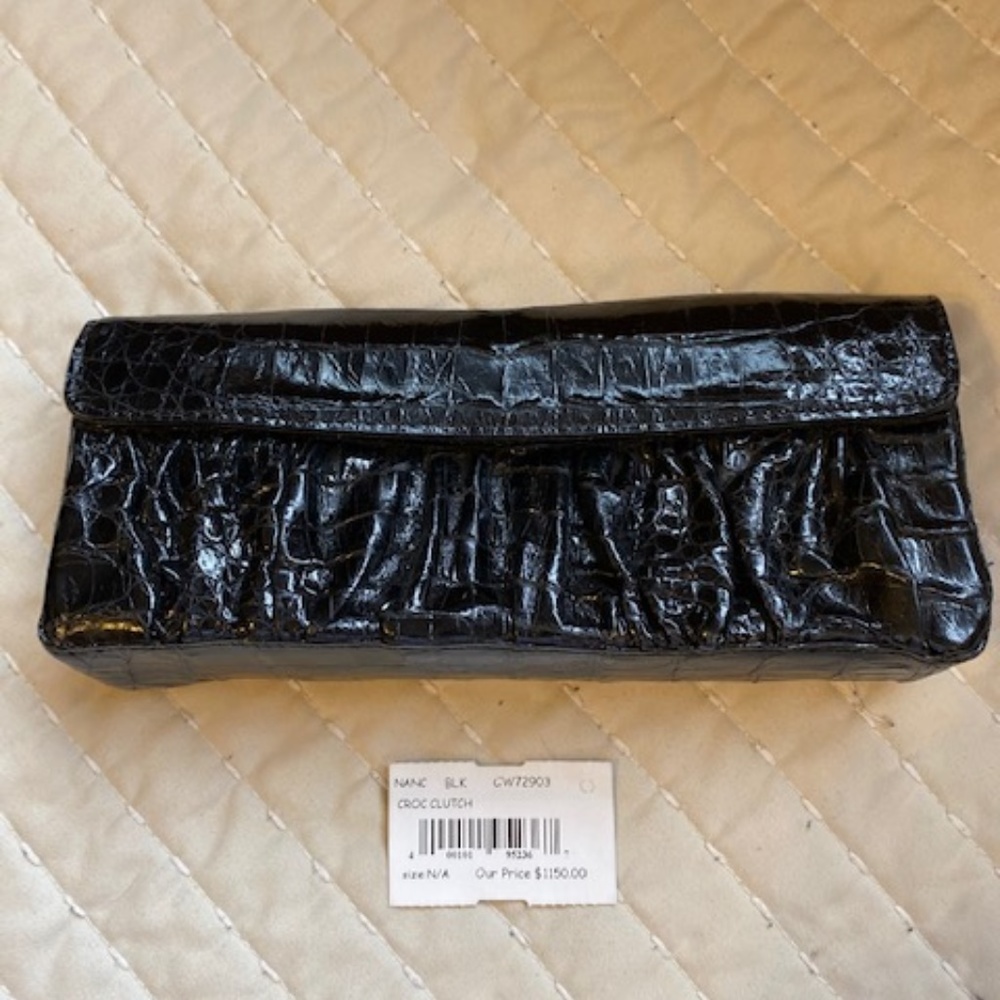 Nancy Gonzalez Black Clutch